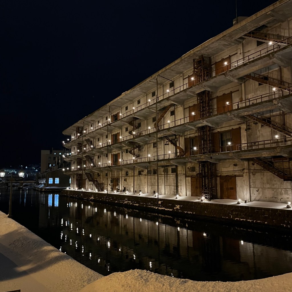 静かな北運河 – 夜編&nbsp;–