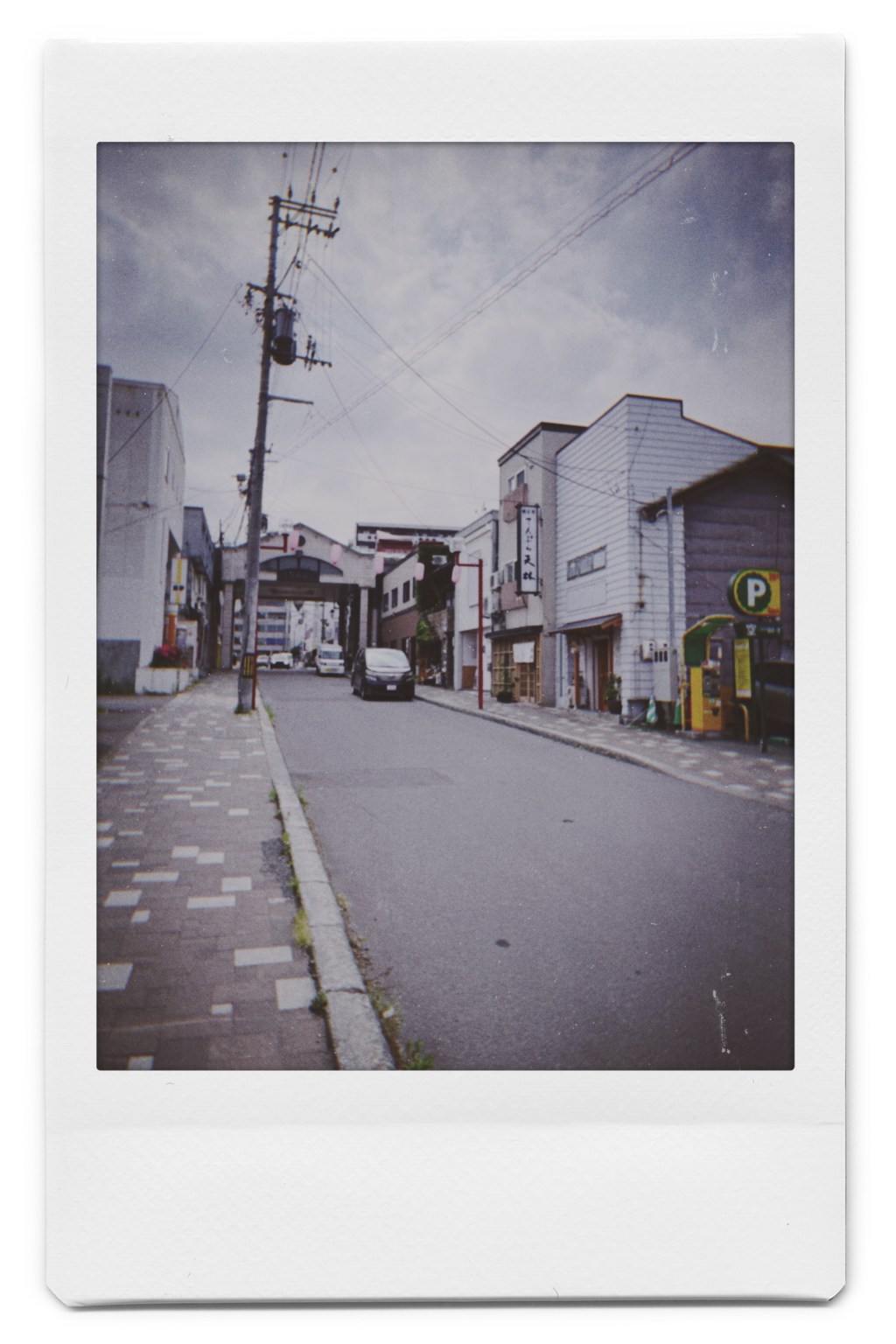 都通りを外れてみれば