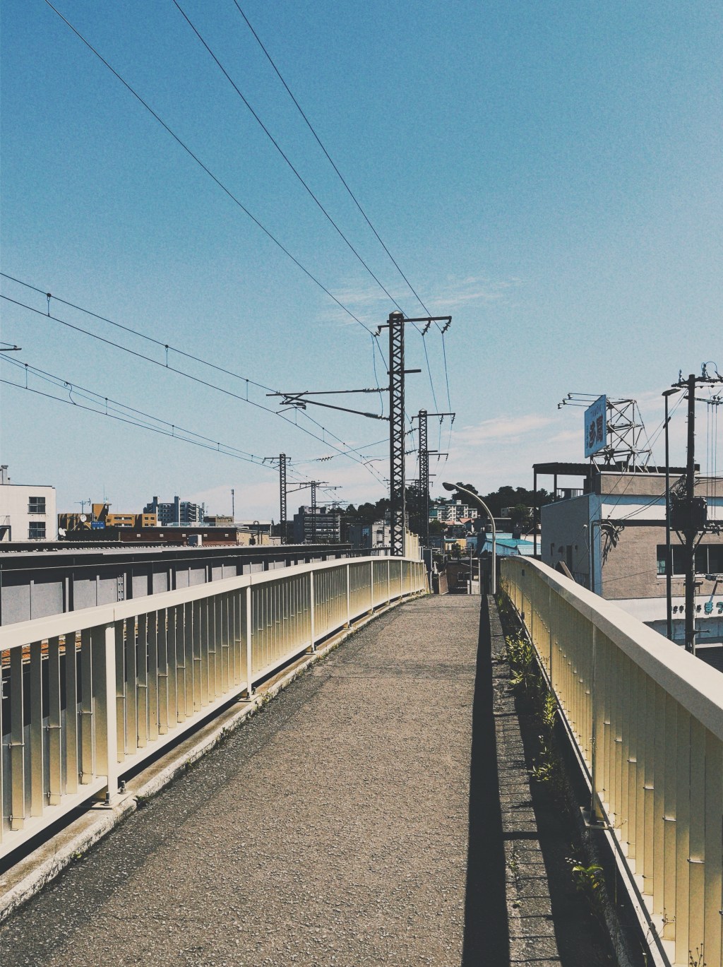 稲穂横断歩道橋②