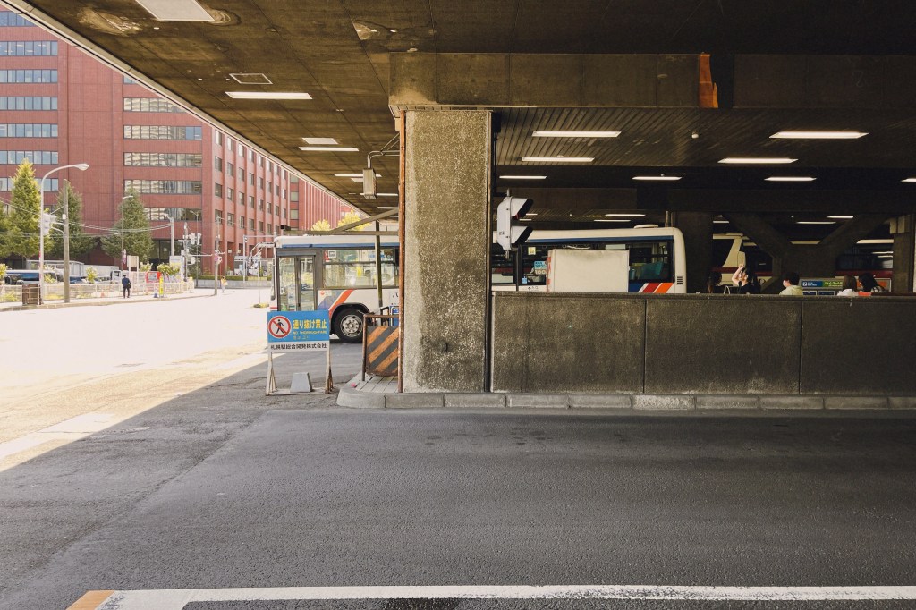 高速おたる号に乗る前