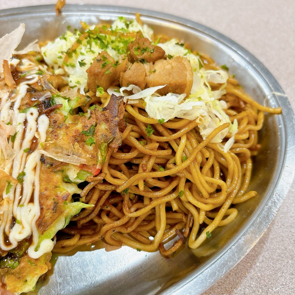 久しぶりの焼きそば